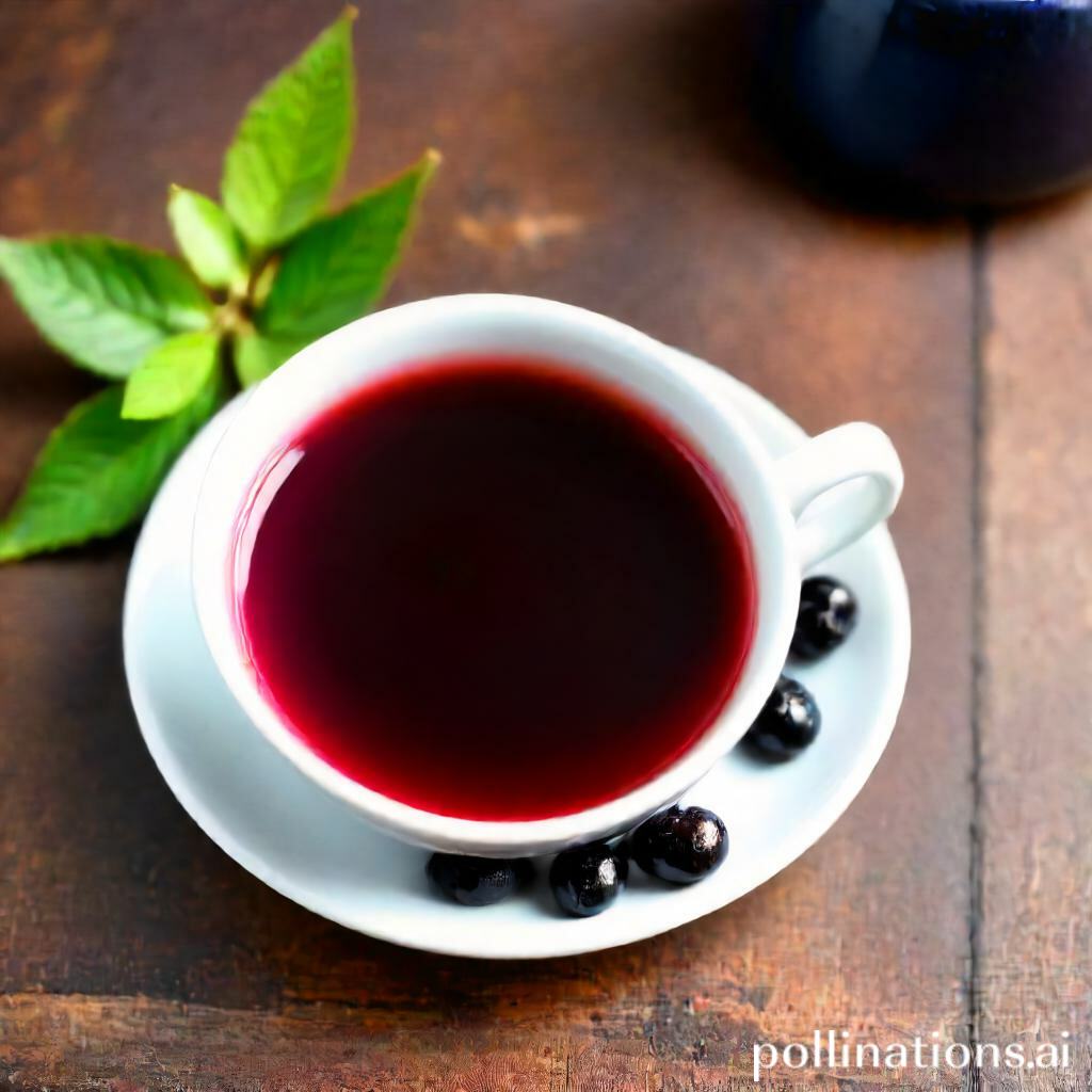 what is huckleberry tea